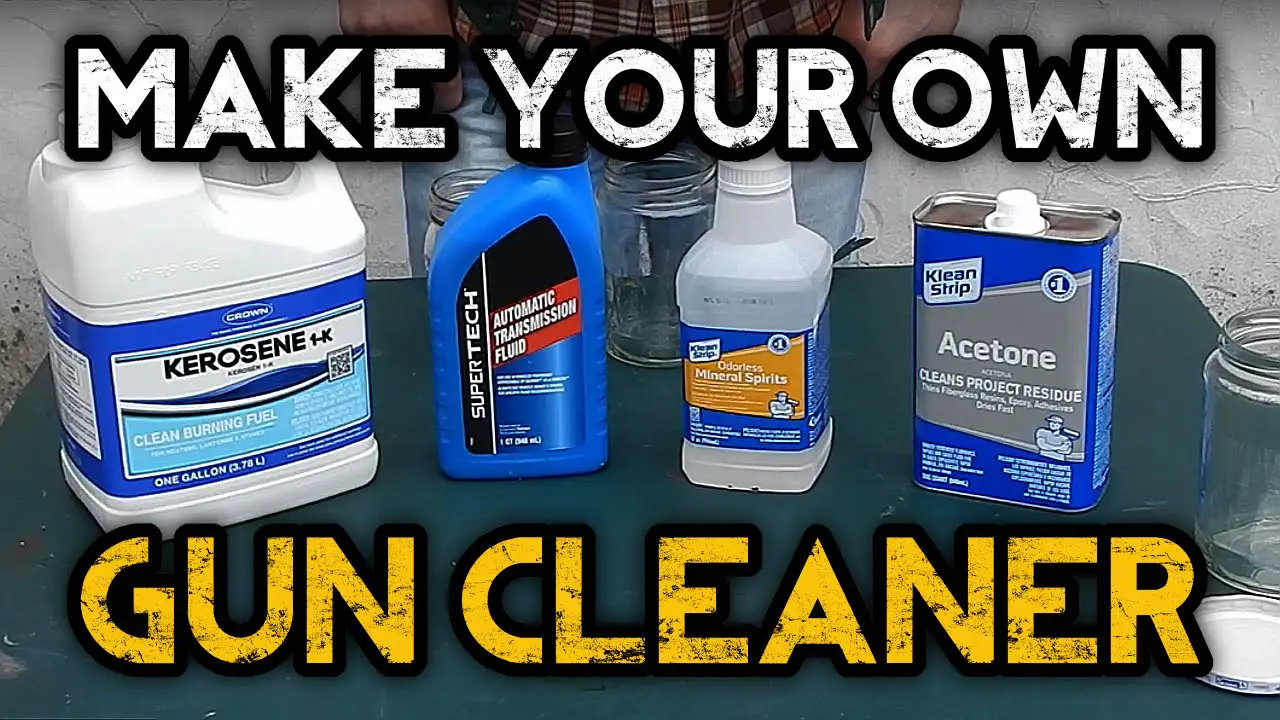 Diy Gun Cleaning Solvent